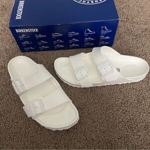 White Arizona Eva Birkenstocks